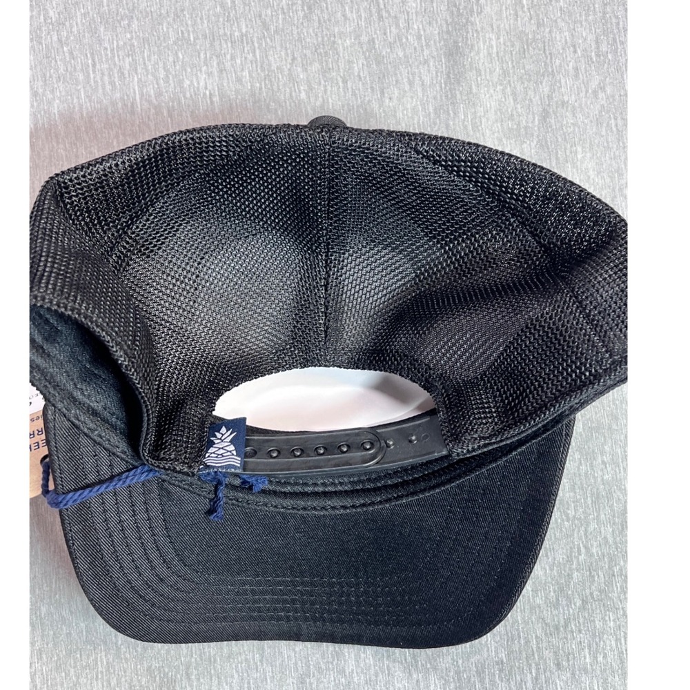 Chubbies The Backstage Trucker Hat Black Pink Friday At Five Flamingo Patch NEW - Picture 3 of 5